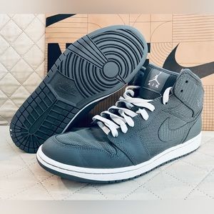 Jordan 1 Phat Cool Grey / Carbon 364770-005 Size 11.5